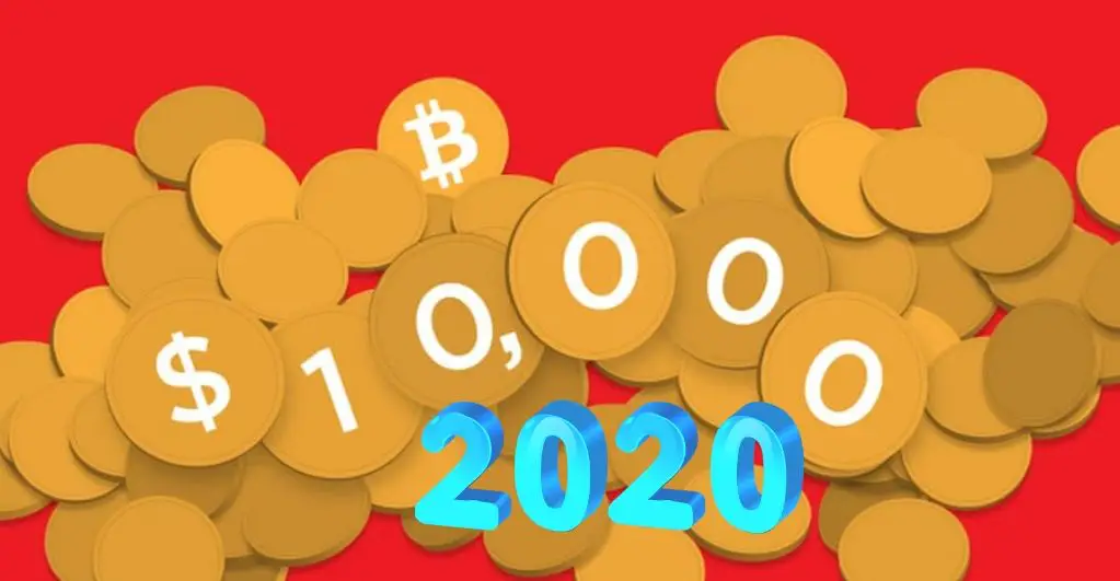 BTC Hits 10,000 USD in 2020